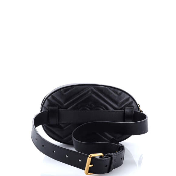 Gucci GG Marmont Belt Bag Embellished Matelasse Leather - Picture 3 of 6